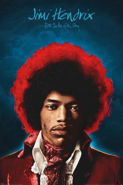 Jimi Hendrix Both Sides of the Sky - plakat