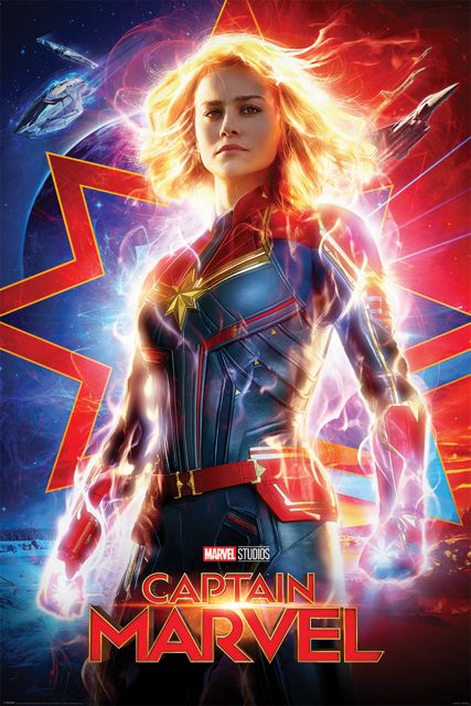 Captain Marvel Higher, Further, Faster - plakat