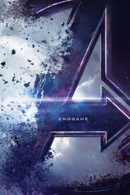 Avengers: Endgame Logo - plakat filmowy