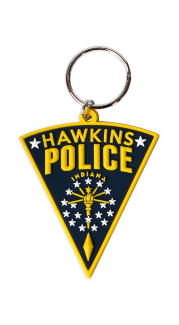 Brelok Hawkins Police z metalową zawieszką