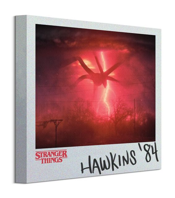 Stranger Things Hawkins - obraz na płótnie