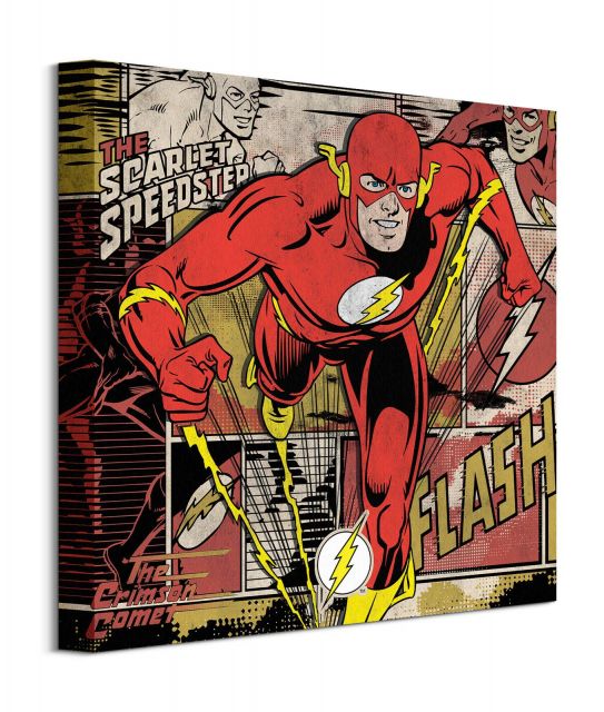 Flash Komiks - obraz na płótnie