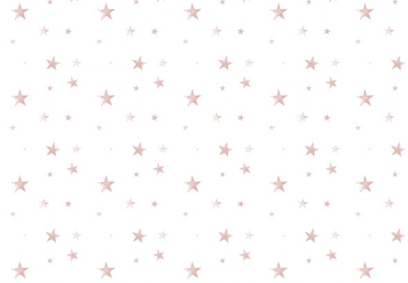 Pastelowe gwiazdki - fototapeta 366x254 cm