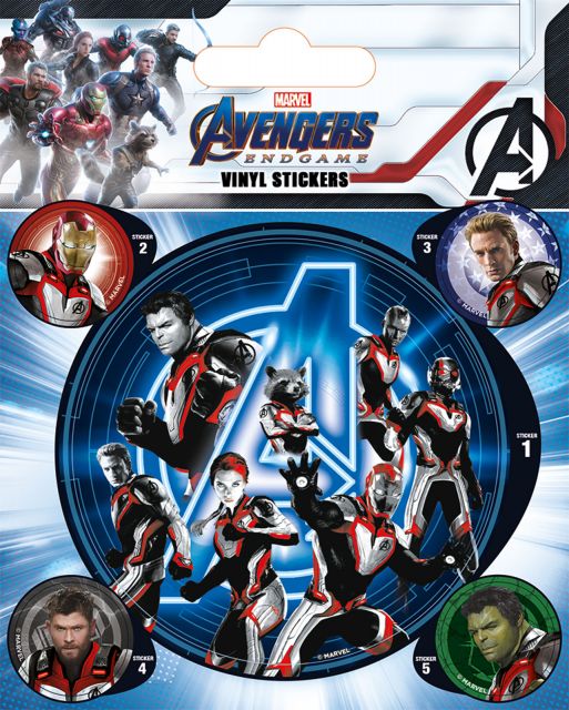 Avengers: Endgame Quantum Realm Suits - naklejki