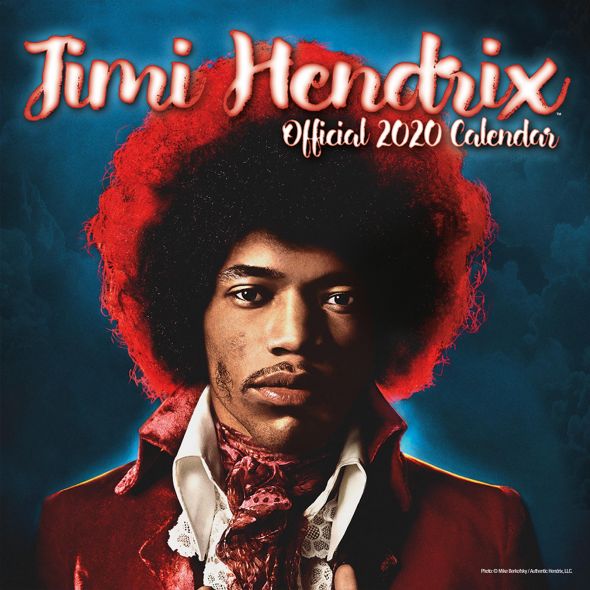 Jimi Hendrix - kalendarz 2020