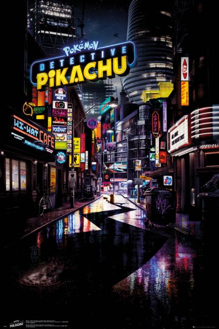 Poster z filmu Detective Pikachu Teaser