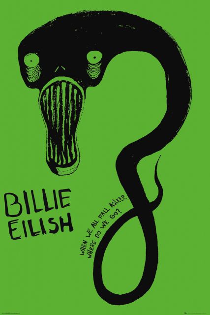 Plakat Billie Eilish Ghoul