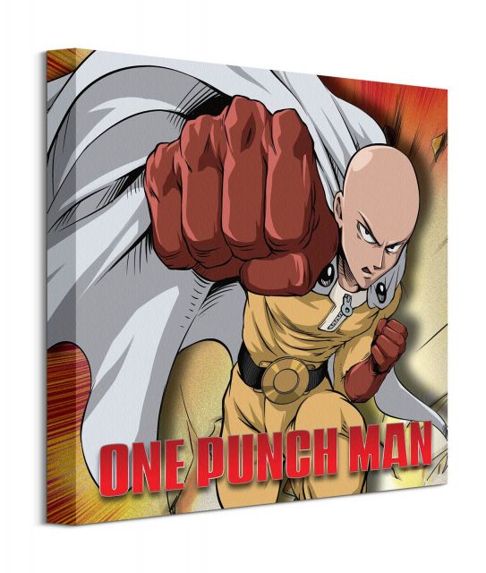 Obraz na płótnie z japońskiego komiksu One Punch Man Mach Punch