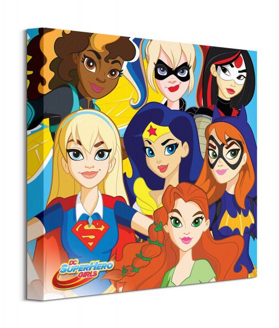 Canvas z serialu DC Super Hero Girls Characters