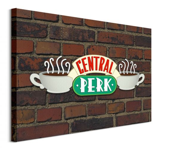 Friends Central Perk Brick - obraz na płótnie