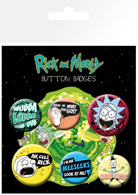 Rick And Morty - przypinki