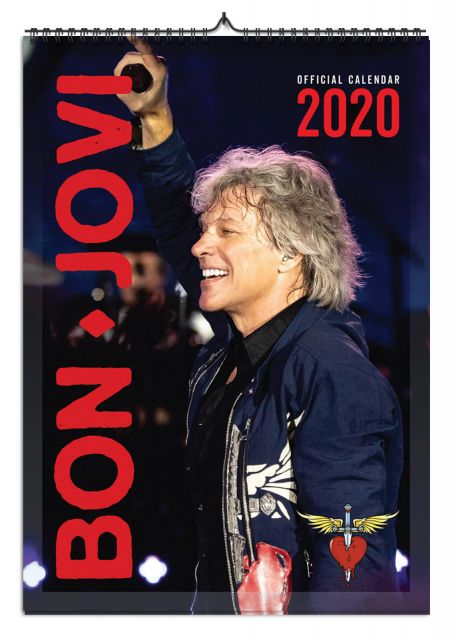 Bon Jovi - kalendarz A3 na 2020 rok