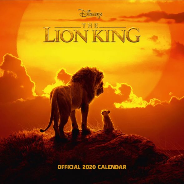 Król Lew - kalendarz 2020