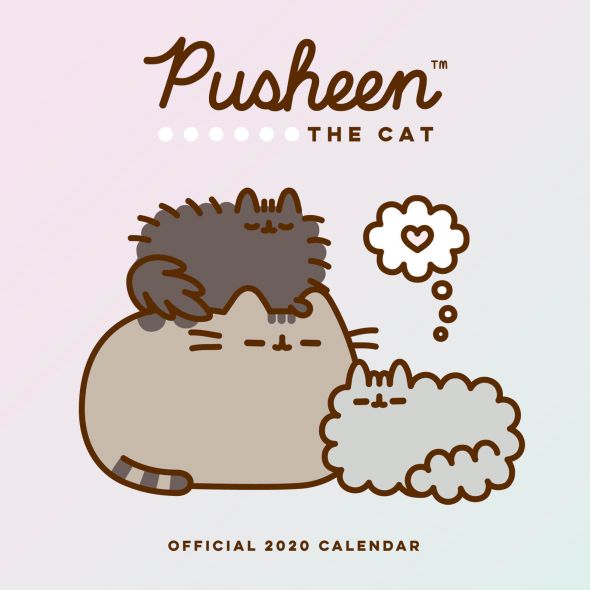 Pusheen - kalendarz 2020