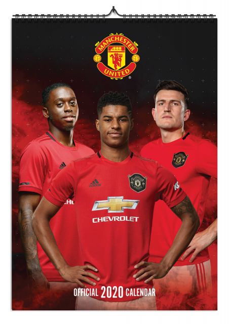 Manchester United FC - kalendarz A3 na 2020 rok