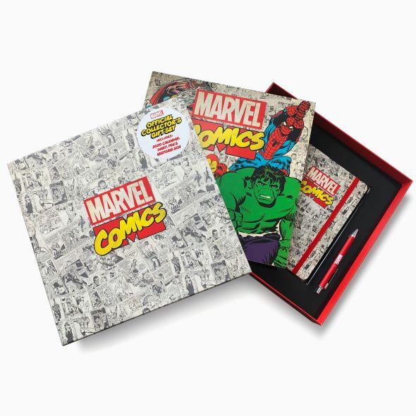 Marvel Comics - gift box długopis, kalendarz, pamiętnik 2020