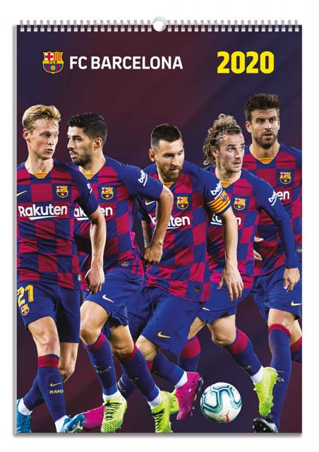 FC Barcelona - kalendarz A3 na 2020 rok