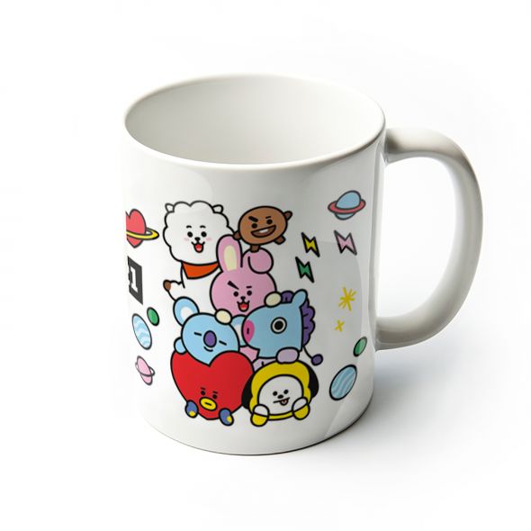 BT21 Characters Stack - kubek