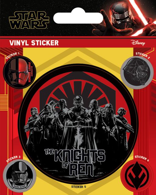 Star Wars: The Rise of Skywalker The Knights Of Ren - naklejki