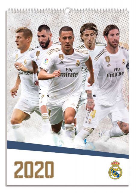 Real Madrid - kalendarz A3 na 2020 rok