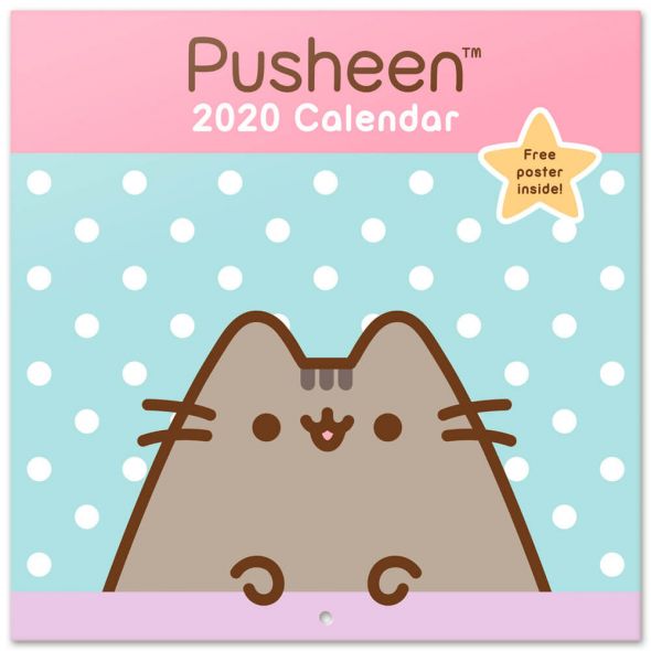 Pusheen Rose - kalendarz 2020