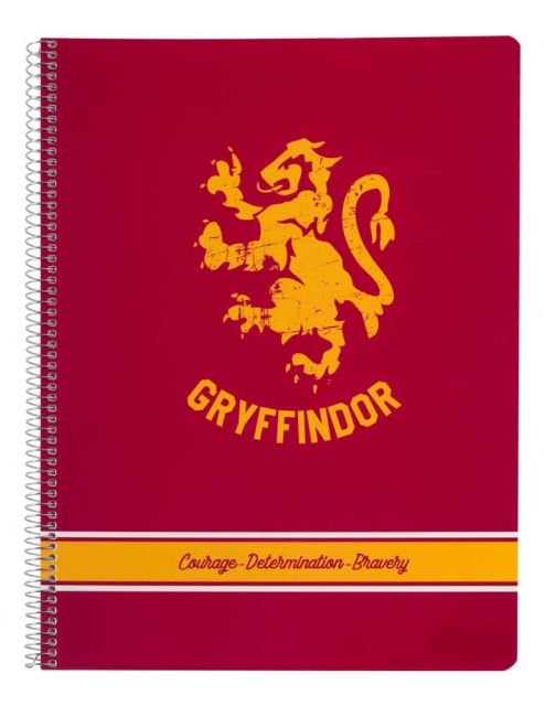 Harry Potter Gryffindor - notes A4