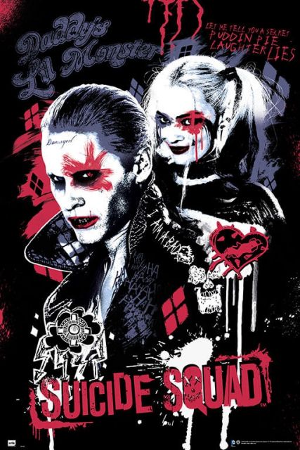 Suicide Squad Joker & Harley Quinn - plakat