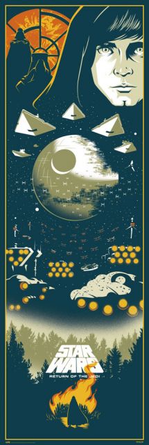 Star Wars VI Return of the Jedi - plakat