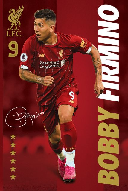 Liverpool FC Bobby Firmino - plakat