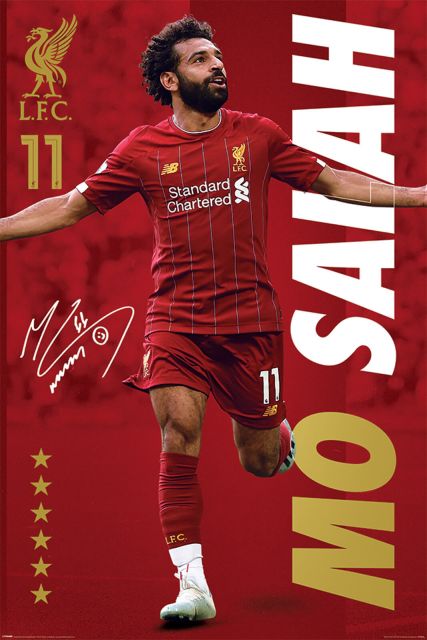 Liverpool FC Mo Salah - plakat