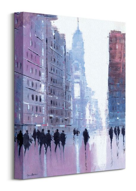 Manhattan Reflections - obraz na płótnie