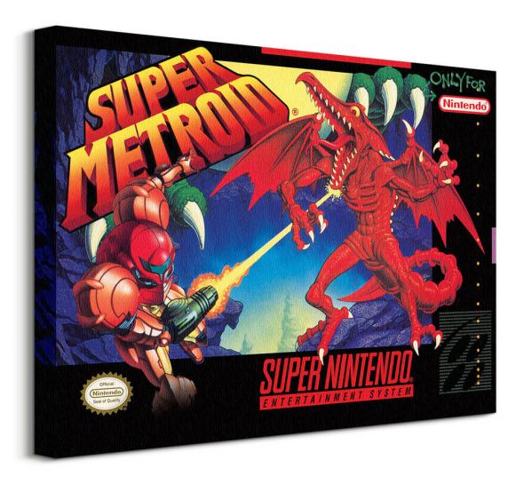 Super Nintendo Super Metroid - obraz na płótnie