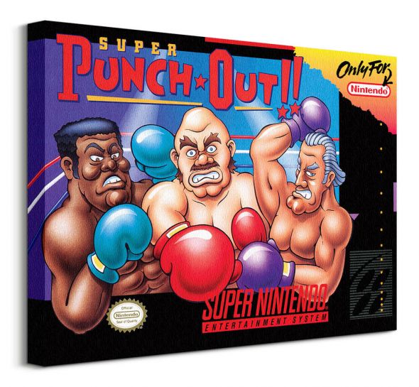 Super Nintendo Super Punch Out - obraz na płótnie