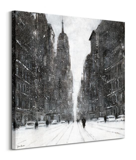 Snow Flurries 5th Avenue - obraz na płótnie