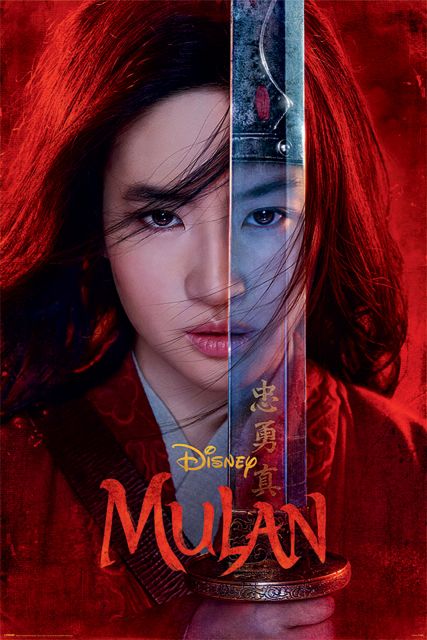 Plakat Be Legendary z filmu Mulan