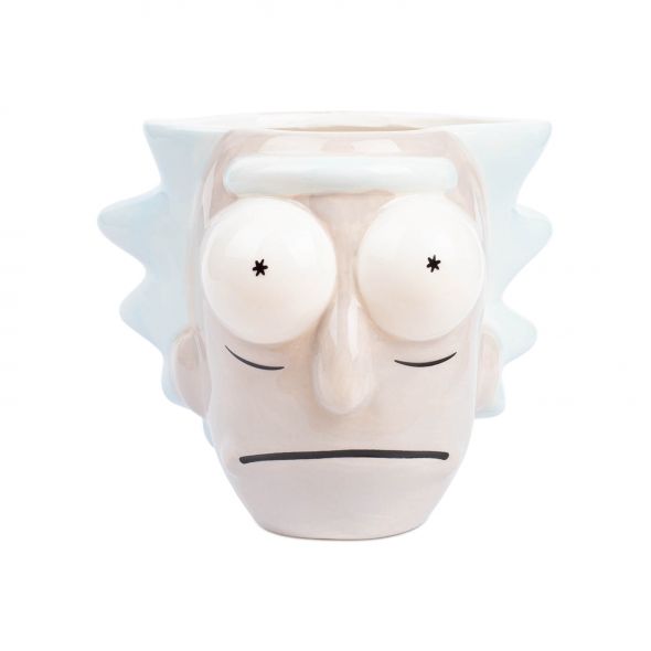 Kubek w kształcie głowy Ricka z serialu Rick and Morty