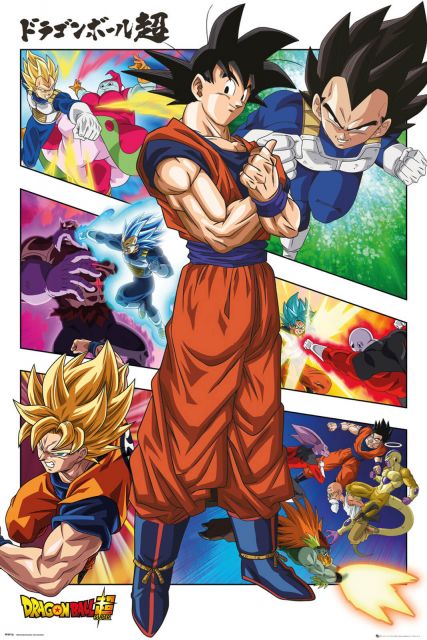 Dragon Ball Super Panels - plakat