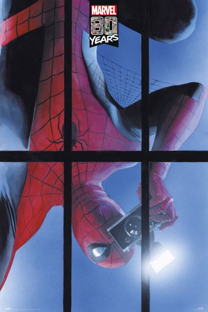 Marvel 80 Years Spider-man - plakat