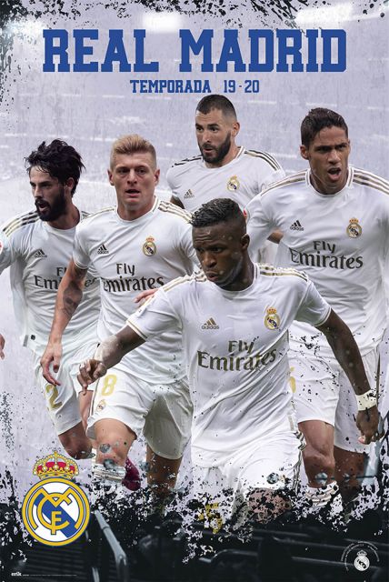 Real Madrid 2019/2020 - plakat