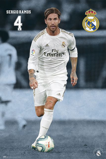Real Madrid Sergio Ramos 2019/2020 - plakat