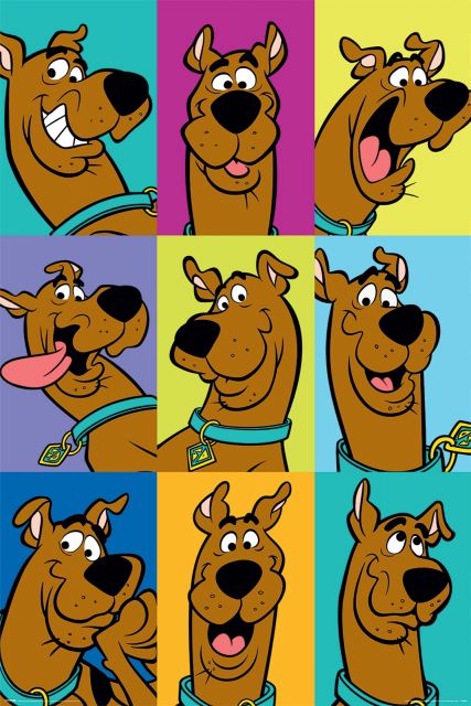 Scooby Doo The Many Faces of Scooby - plakat