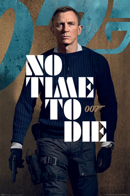 James Bond No Time To Die - plakat