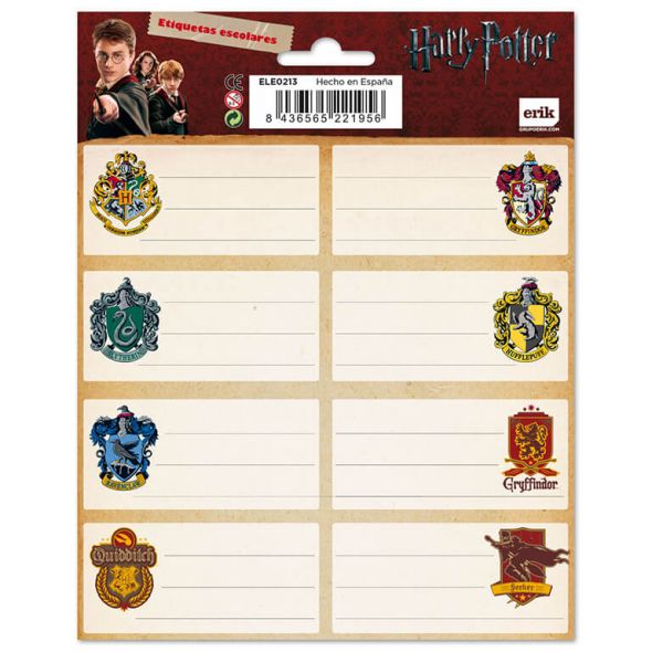 Harry Potter - naklejki na zeszyt