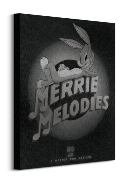 Looney Tunes Bugs Bunny Vintage Merrie Melodies - obraz na płótnie