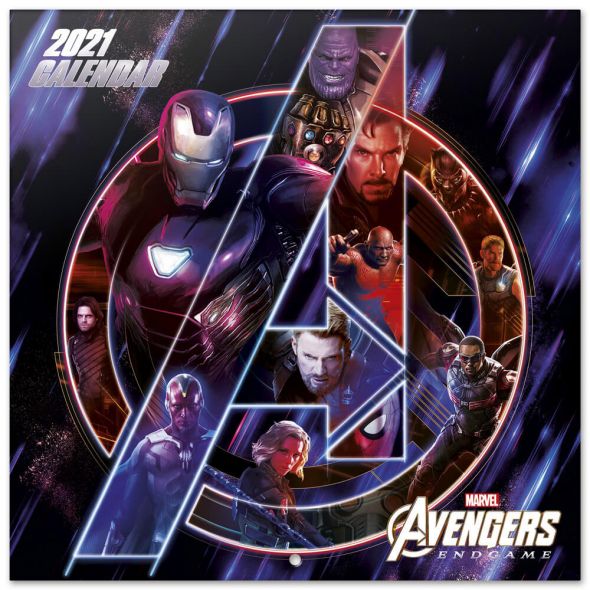 Marvel Avengers - kalendarz 2021