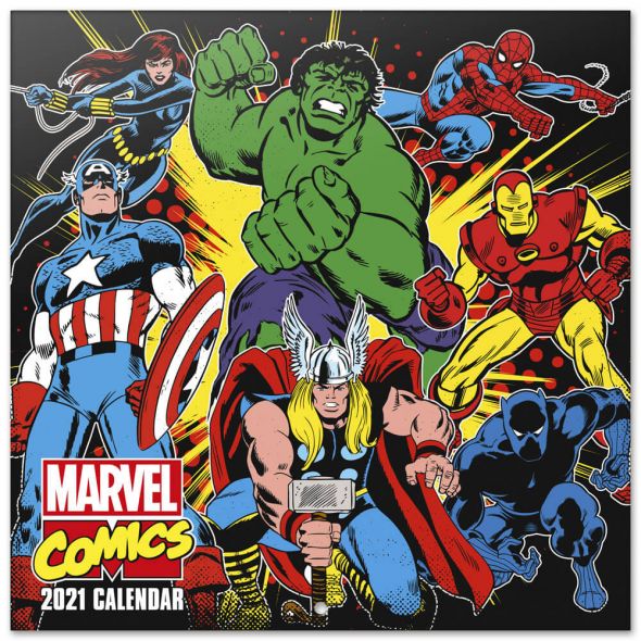 Marvel Comics - kalendarz 2021