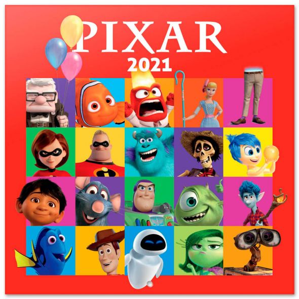Bajki Pixar - kalendarz 2021