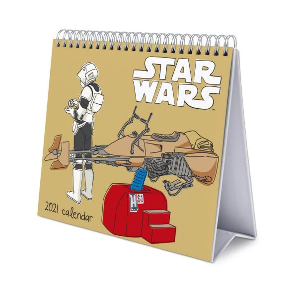 Star Wars Classic - biurkowy kalendarz 2021