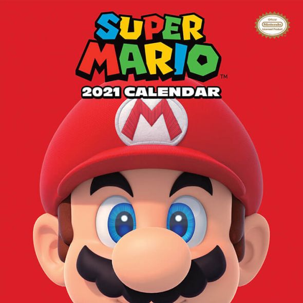 Super Mario - kalendarz 2021