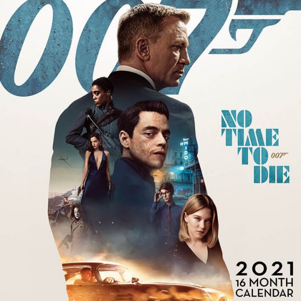 James Bond No Time To Die - kalendarz 2021